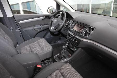 VW Sharan, Innenraum, Cockpit