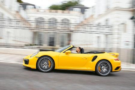 Porsche 911 Turbo S Cabriolet, Seitenansicht