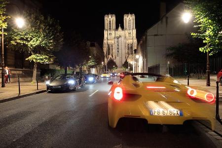 Jaguar F-Type, Chevrolet Corvette, Lamborghini Huracán, Porsche 911 Turbo S, Ferrari 488 Spider