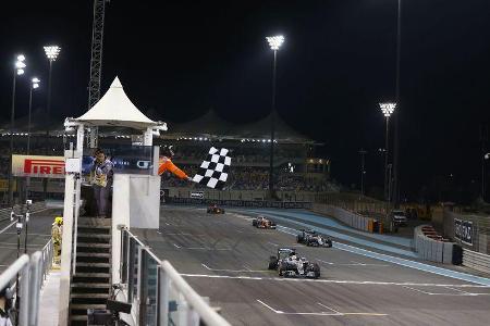 Hamilton - Rosberg - GP Abu Dhabi 2016 - Formel 1