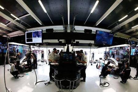 Mercedes - Garage - GP Abu Dhabi 2016 - Formel 1