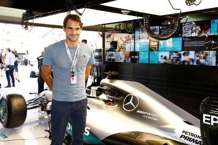 Roger Federer - GP Abu Dhabi 2016 - Formel 1