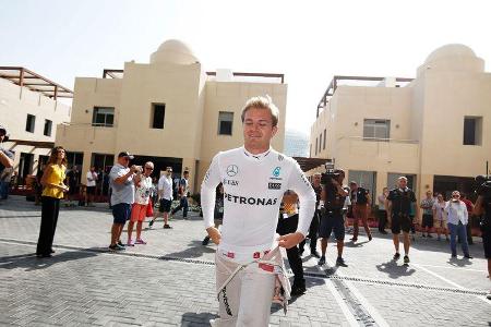 Nico Rosberg - Mercedes - GP Abu Dhabi 2016 - Formel 1