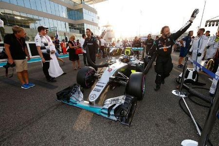 Nico Rosberg - Mercedes - GP Abu Dhabi 2016 - Formel 1