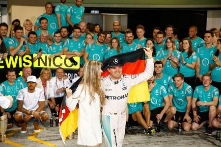 Nico Rosberg - Mercedes - GP Abu Dhabi 2016 - Formel 1