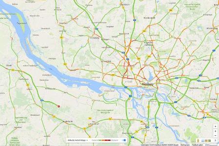 Inrix Stauschwerpunkte