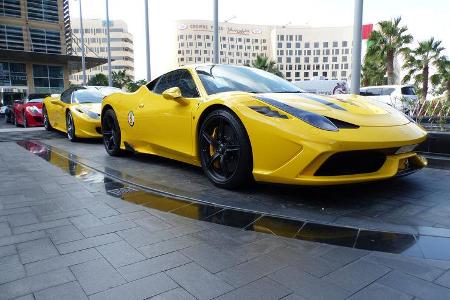 Ferrari 458 Speciale - GP Abu Dhabi - Carspotting 2015