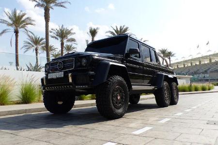Brabus 700 MB G63 6x6 - GP Abu Dhabi - Carspotting 2015