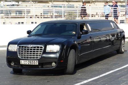 Stretch-Limousine - GP Abu Dhabi - Carspotting 2015