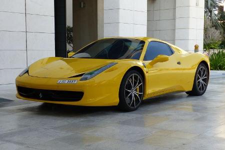 Ferrari 458 - GP Abu Dhabi - Carspotting 2015