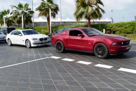 Ford Mustang - GP Abu Dhabi - Carspotting 2015