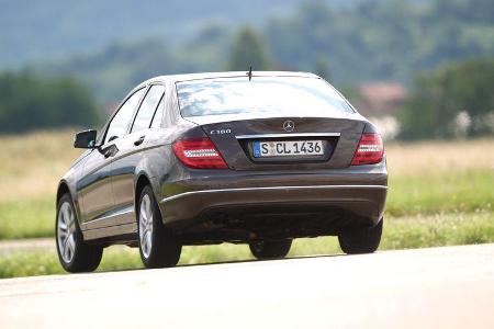 Mercedes C 180, Heckansicht