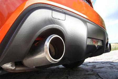 Toyota GT 86, Endrohr, Auspuff