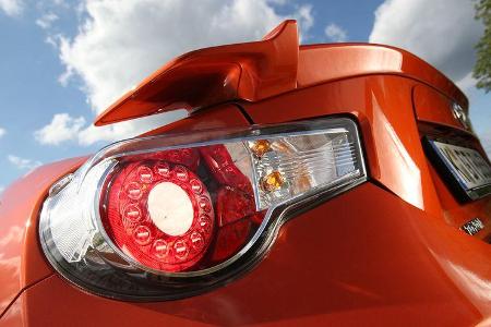 Toyota GT 86, Heckleuchte, Spoiler