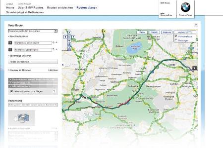 BMW, Routenplaner