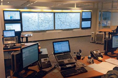 Stauinformationsdienst, Technik-Raum