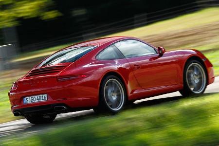 Porsche 911 Carrera, Heckansicht