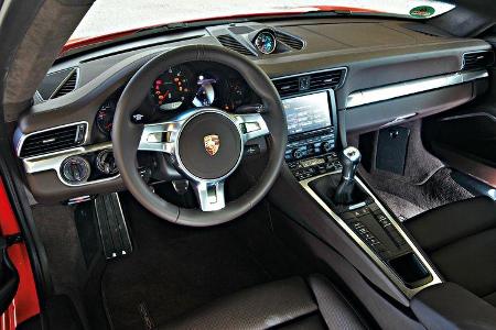 Porsche 911 Carrera, Cockpit, Lenkrad