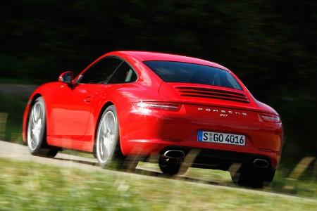 Porsche 911 Carrera, Heckansicht