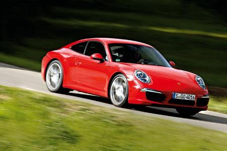 Porsche 911 Carrera, Frontansicht