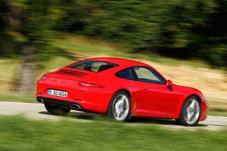 Porsche 911 Carrera, Heckansicht