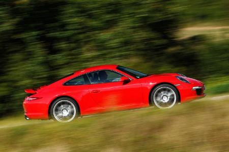 Porsche 911 Carrera, Seitenansicht