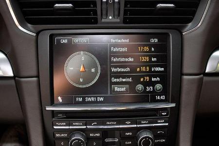 Porsche 911 Carrera, Mittelkonsole, Infotainmentsystem, Touchscreen