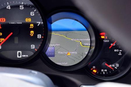 Porsche 911 Carrera, Instrumente, Navigationsdarstellung