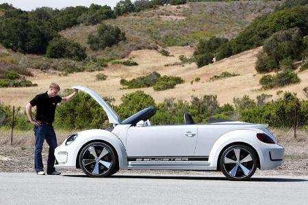 VW E-Bugster, Seitenansicht