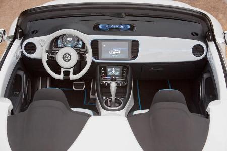VW E-Bugster, Cockpit, Lenkrad