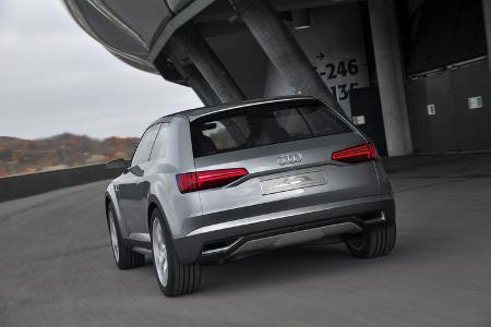 Audi Crosslane, Heckansicht