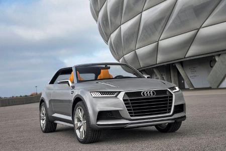 Audi Crosslane, Frontansicht