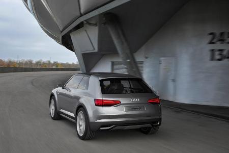 Audi Crosslane, Heckansicht