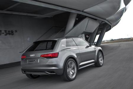 Audi Crosslane, Heckansicht