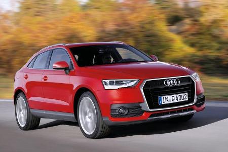 Audi Q2, Frontansicht