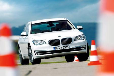 BMW 750d x-Drive, Frontansicht