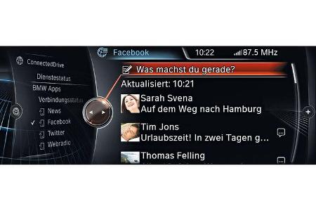 BMW 750d x-Drive, Infotainment