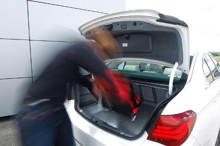 BMW 750d x-Drive, Kofferraum