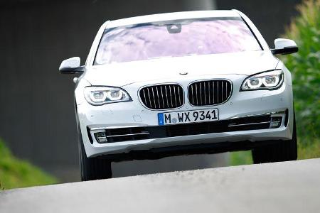 BMW 750d x-Drive, Frontansicht