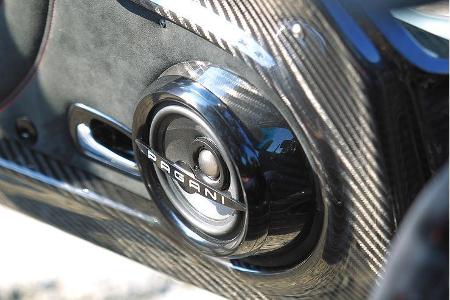 Pagani Zonda Cinque Roadster, Lautsprecher