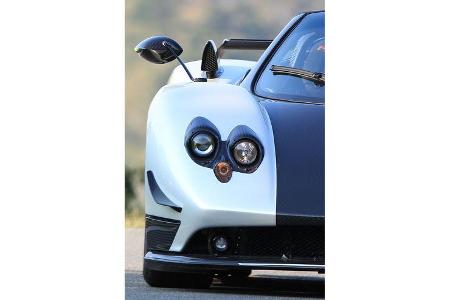 Pagani Zonda Cinque Roadster, Front, Spiegel
