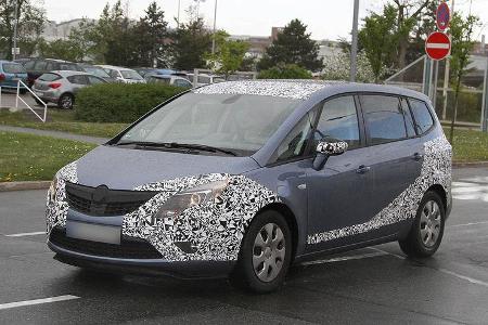 Opel Zafira Erlkönig