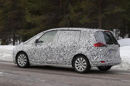 Erlkönig Opel Zafira