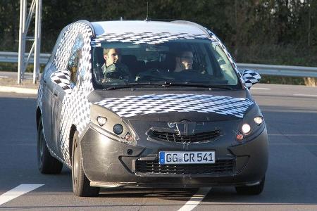 Erlkönig Opel Zafira