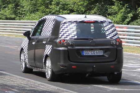 Erlkönig Opel Zafira