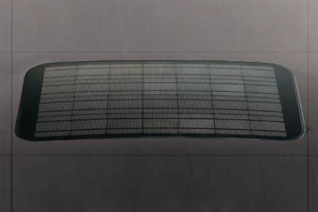 Eco Drive Solartankstellen, Solarschiebedach