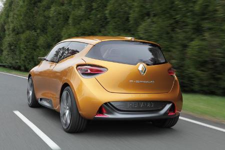 Renault R-Space, Heckansicht