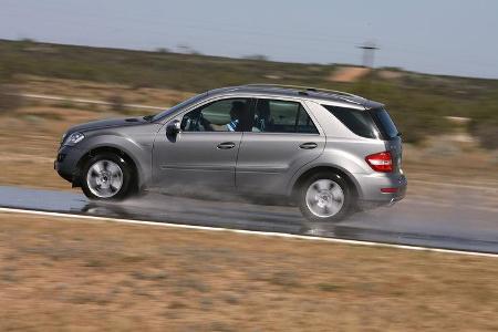 Geländewagen, Reifentest, Mercedes ML
