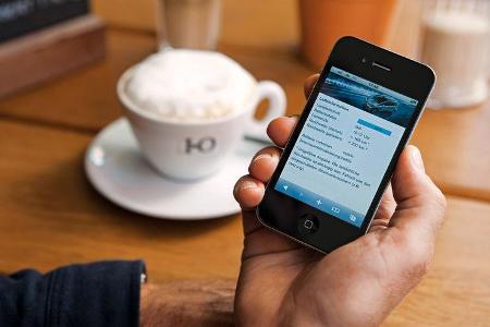 Smartphone, App, Ladezustand