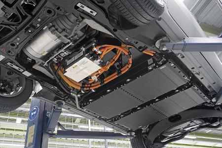 1210, Mercedes A-Klasse E-Cell, batteriepaket